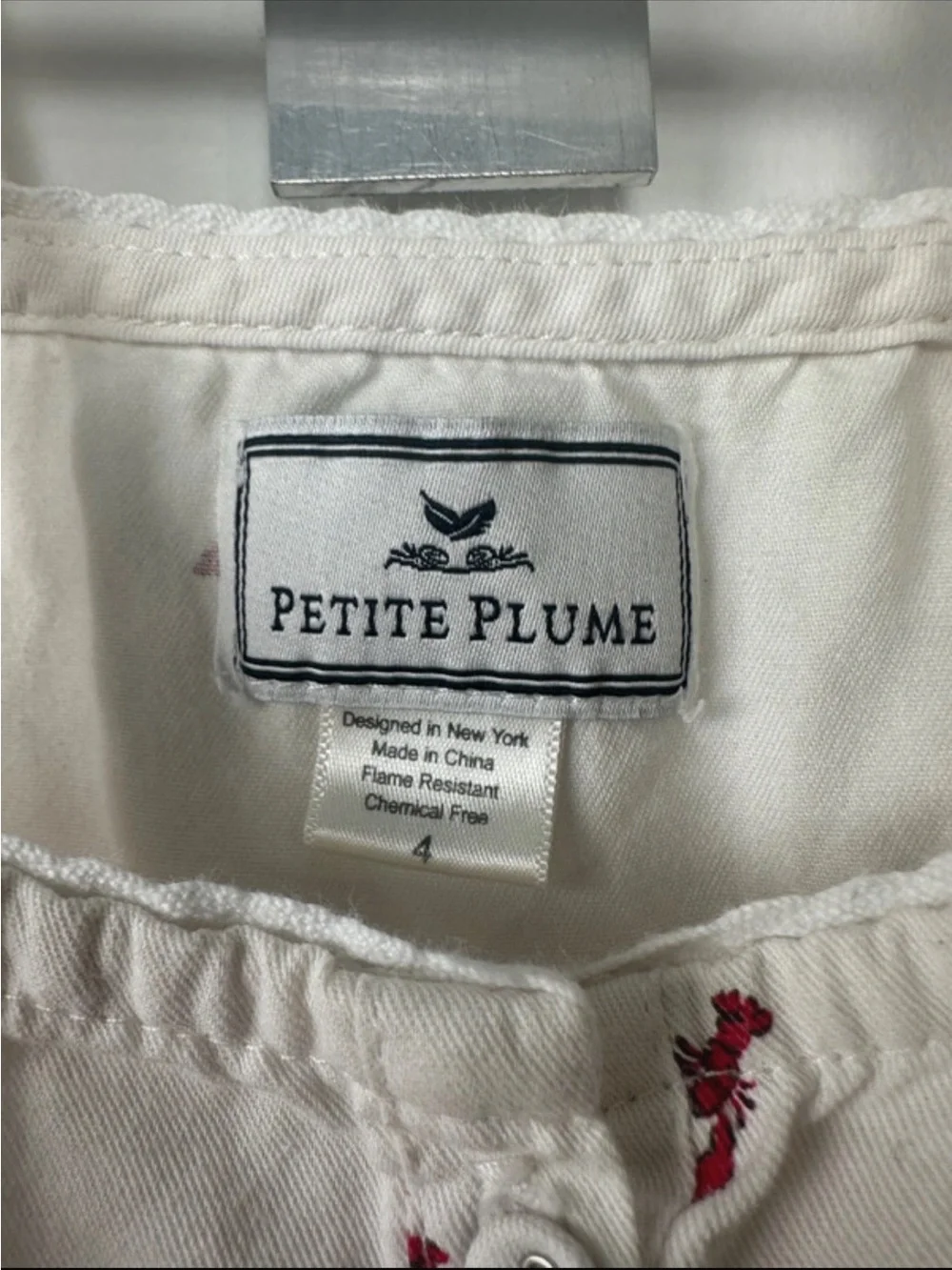 Petite Plume Girls Brixham Lobsters Charlotte Nightgown